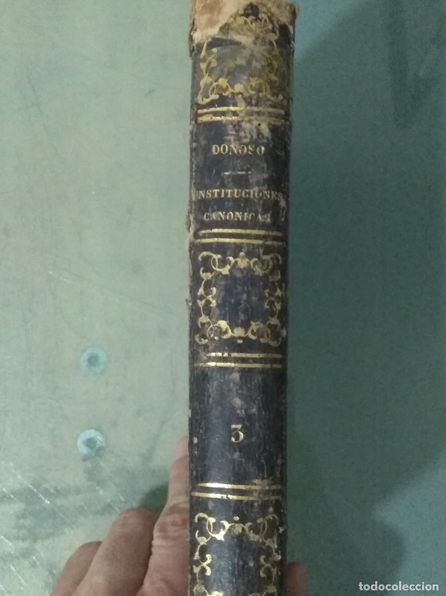 Libros antiguos: INSTITUCIONES DE DERECHO CANONICO AMERICANO. - Foto 5