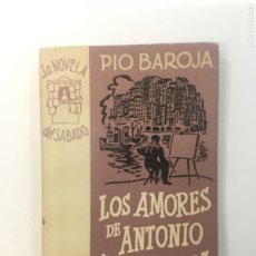 Libros antiguos: LA NOVELA DEL SÁBADO. AÑO I. MADRID,1953. Nº 5. PIO BAROJA. LOS AMORES DE ANTONIO Y CRISTINA.. Lote 109036719