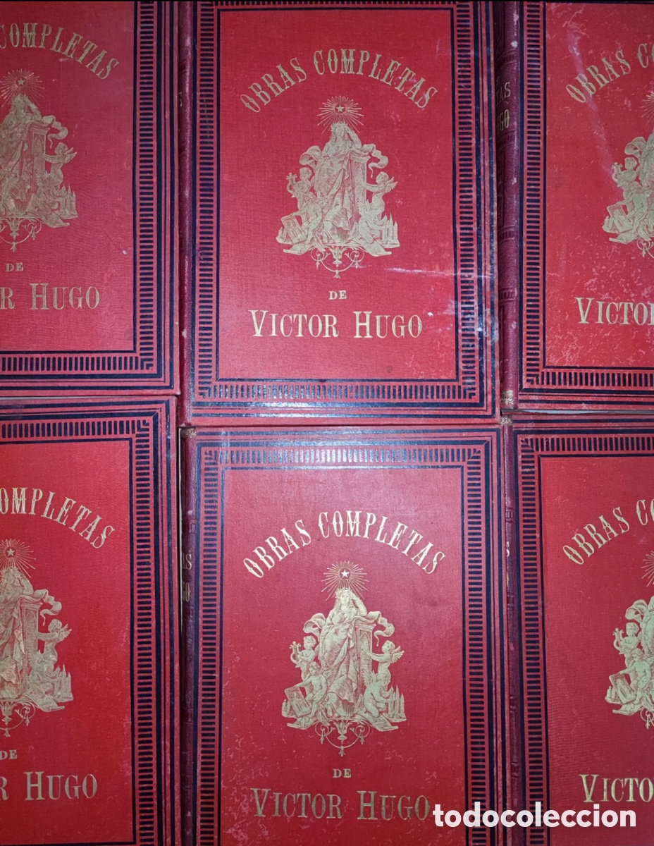 Libros antiguos: Obras completas Victor Hugo - Foto 3