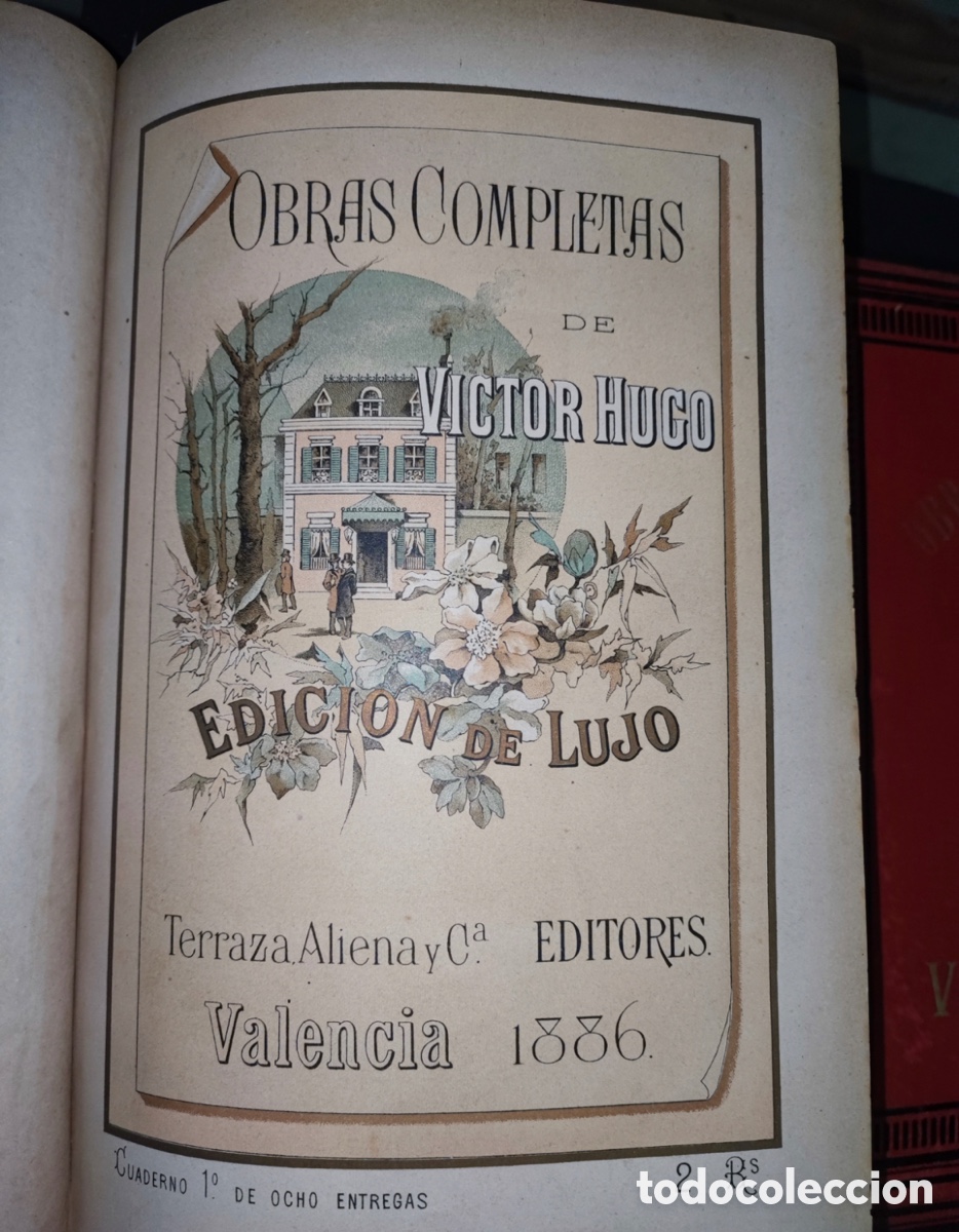 Libros antiguos: Obras completas Victor Hugo - Foto 4