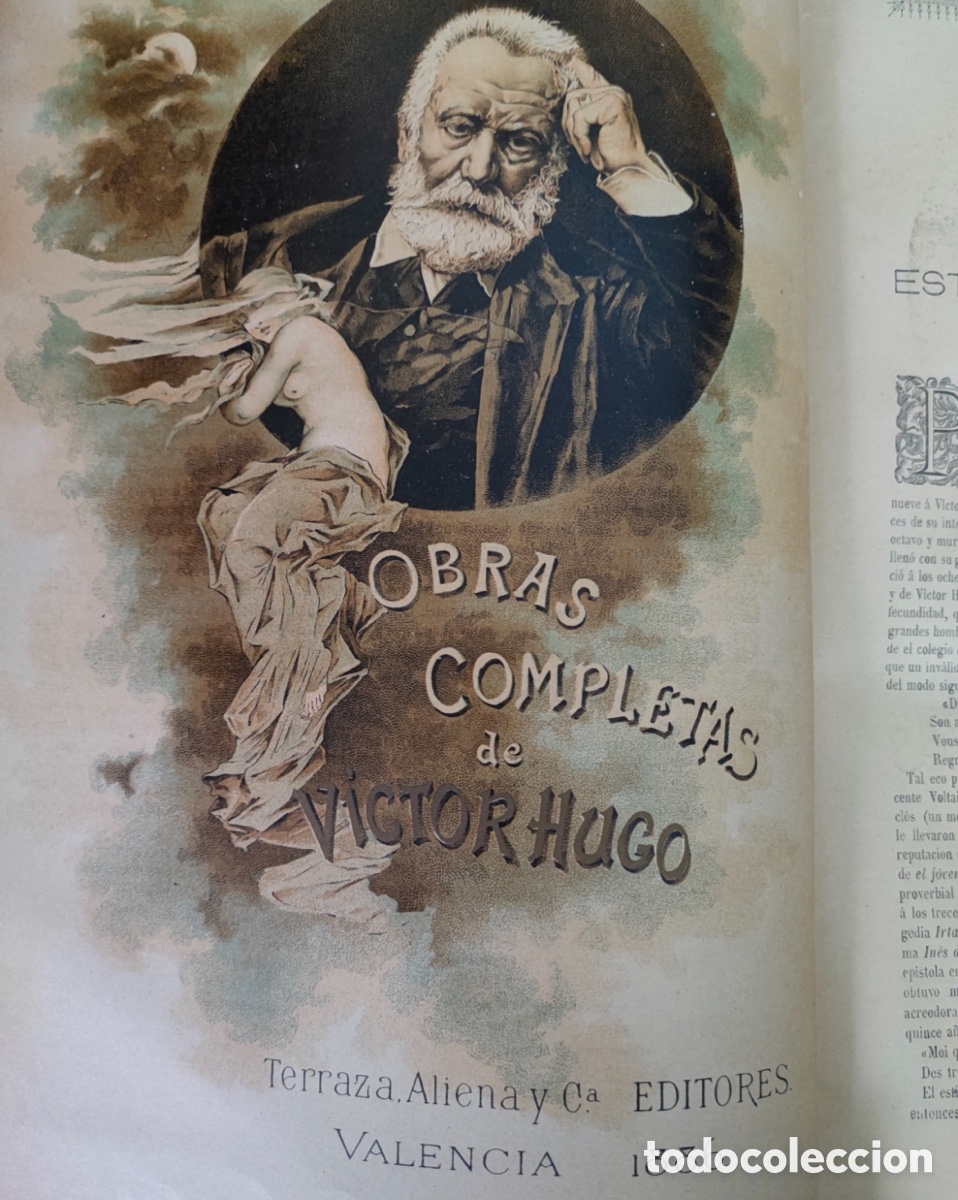 Libros antiguos: Obras completas Victor Hugo - Foto 8