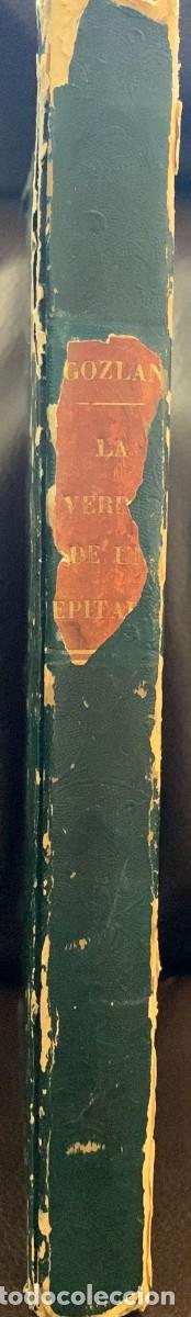 Libros antiguos: LA VERDAD DE UN EPITAFIO. M. Le&oacute;n Gozl&aacute;n - Foto 2