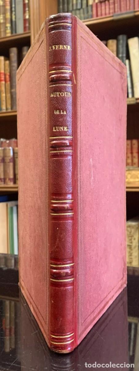 Libros antiguos: Autour de la Lune. Jules Verne - Foto 1