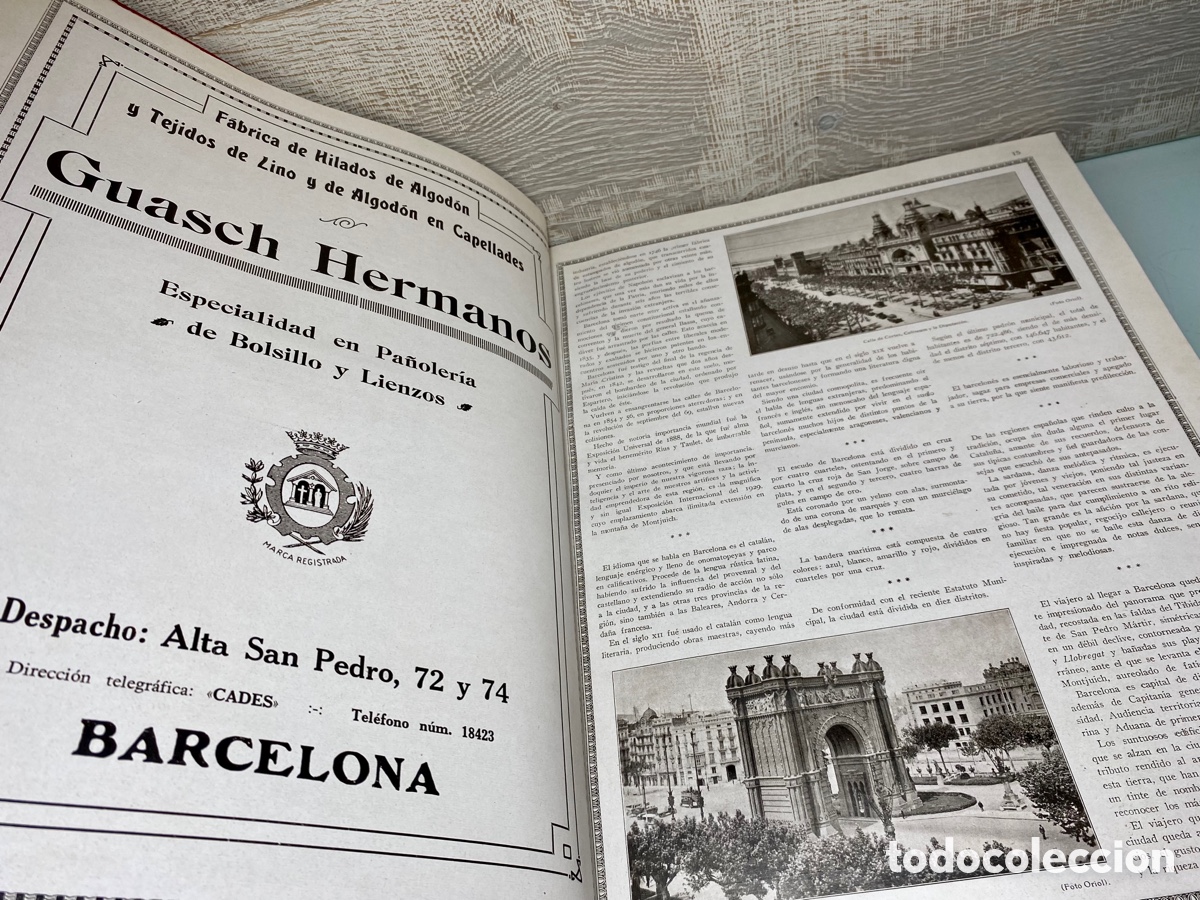 Libros antiguos: Libro El Cicerone de Catalu&ntilde;a. A&ntilde;o 1929 - Foto 2