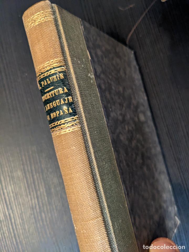 Libros antiguos: Escritura y lenguaje de Espa&ntilde;a - Foto 3