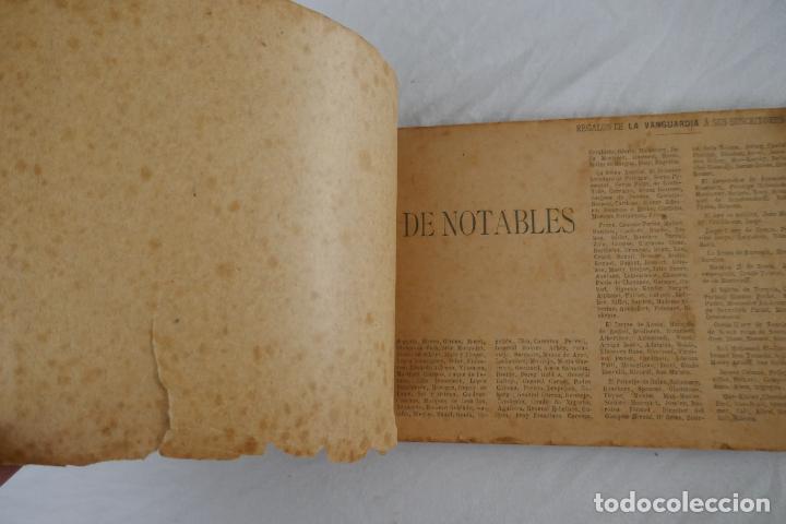 Libros antiguos: ALBUM DE NOTABLES. LA VANGUARDIA. - Foto 7