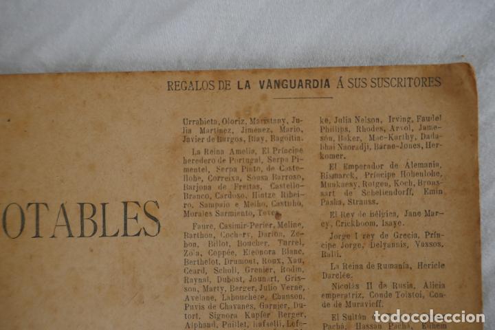 Libros antiguos: ALBUM DE NOTABLES. LA VANGUARDIA. - Foto 8