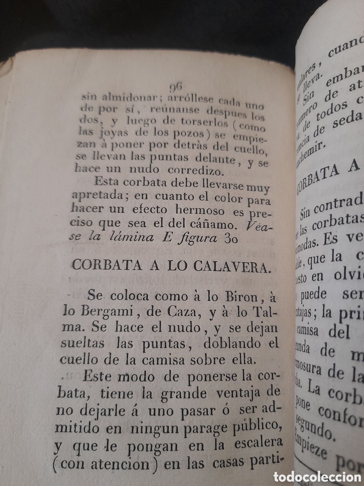 Libros antiguos: Libro, El arte de ponerse la corbata de 1832 - Foto 5