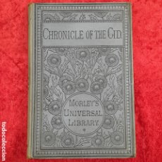 Libros antiguos: L-7503. CHRONICLE OF THE CID. ROBERT SOUTHEY. GEORGE ROUTLEDGE AND SONS, LONDON, 1883. Lote 402145254