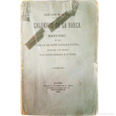 Libros antiguos: CALDERÓN DE LA BARCA. LASSO DE LA VEGA, ÁNGEL. Lote 402265704