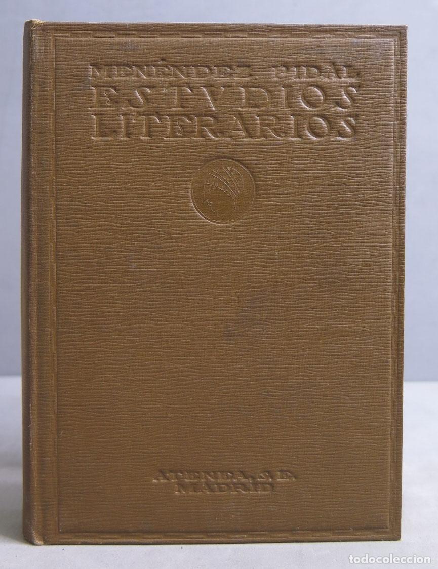 Libros antiguos: Estudios literarios. MEN&Eacute;NDEZ PIDAL - Foto 1