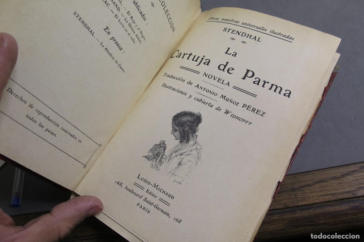 Libros antiguos: La cartuja de Parma. STENDHAL - Foto 3