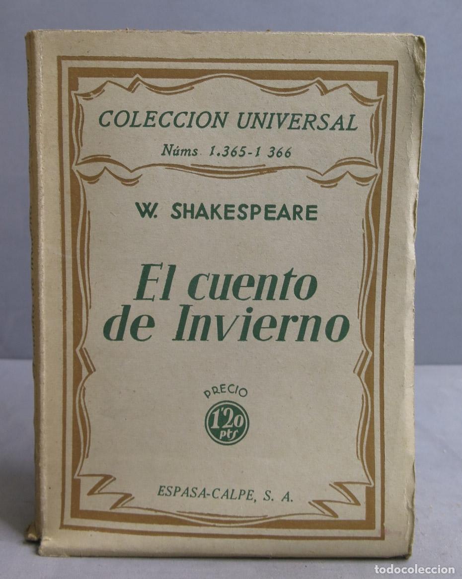 Libros antiguos: 1934. EL CUENTO DE INVIERNO. SHAKESPEARE - Foto 1