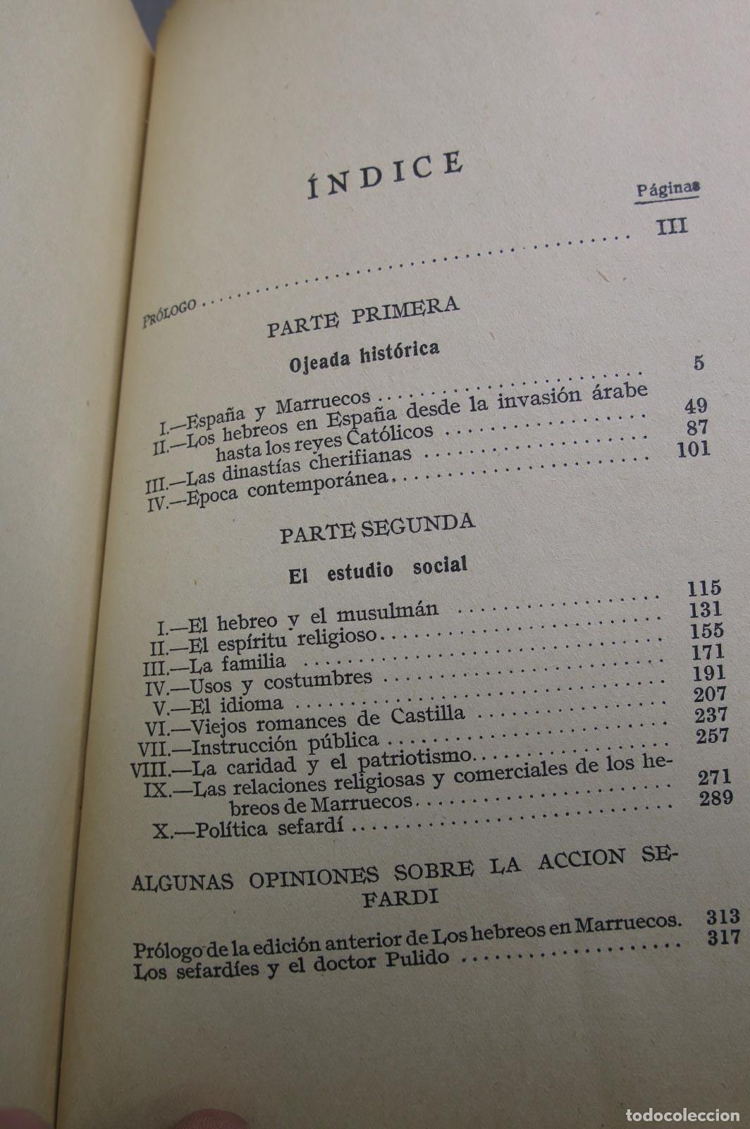 Libros antiguos: Los hebreos en Marruecos. Manuel L. Ortega - Foto 2