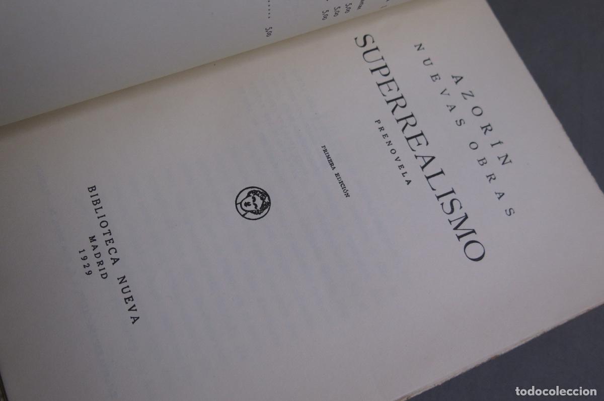 Libros antiguos: 1929. SURREALISMO. AZORIN - Foto 2