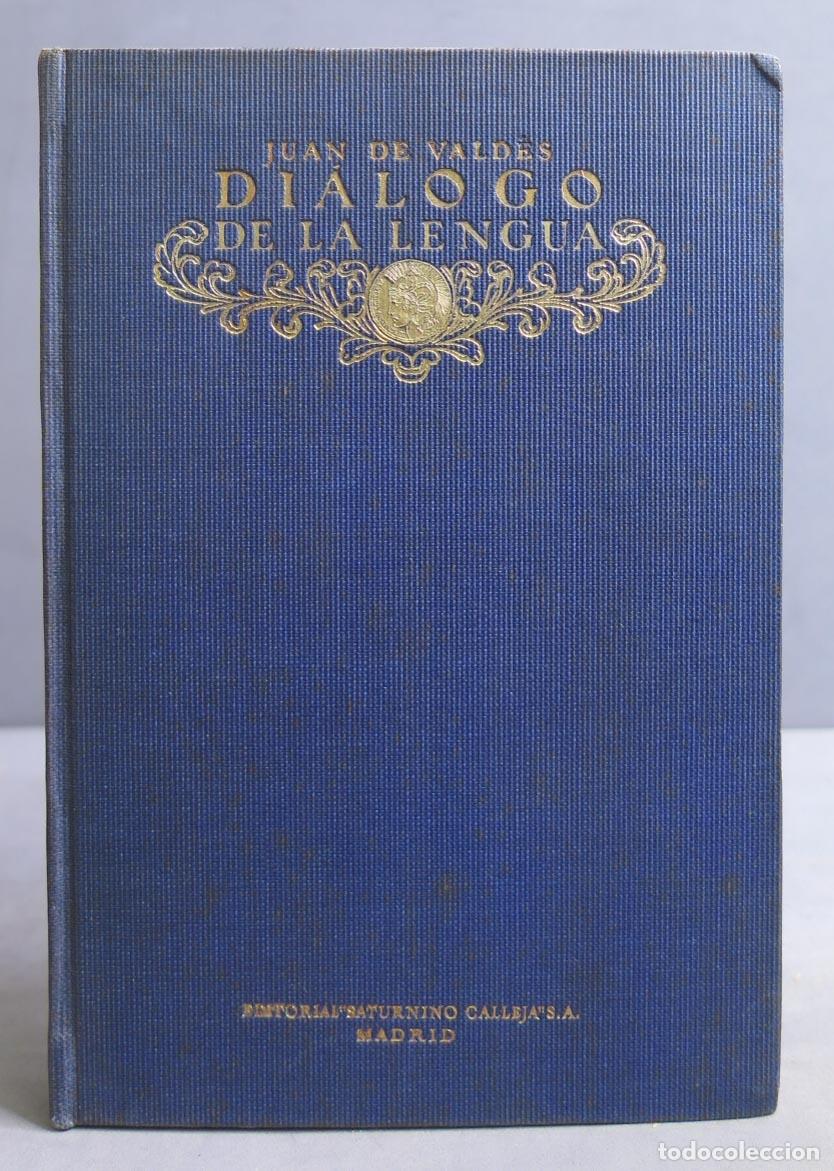 Libros antiguos: 1919. DIALOGO DE LA LENGUA. VALDES - Foto 1