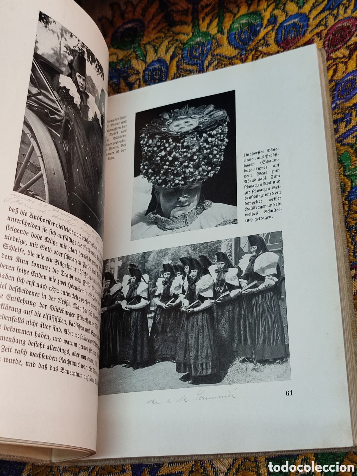 Libros antiguos: Deutsche Bauerntrachten - Foto 6