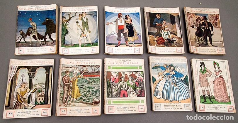 Libros antiguos: BIBLIOTECA NOVA - N&Uacute;MEROS DEL 1 AL 10 - Foto 1
