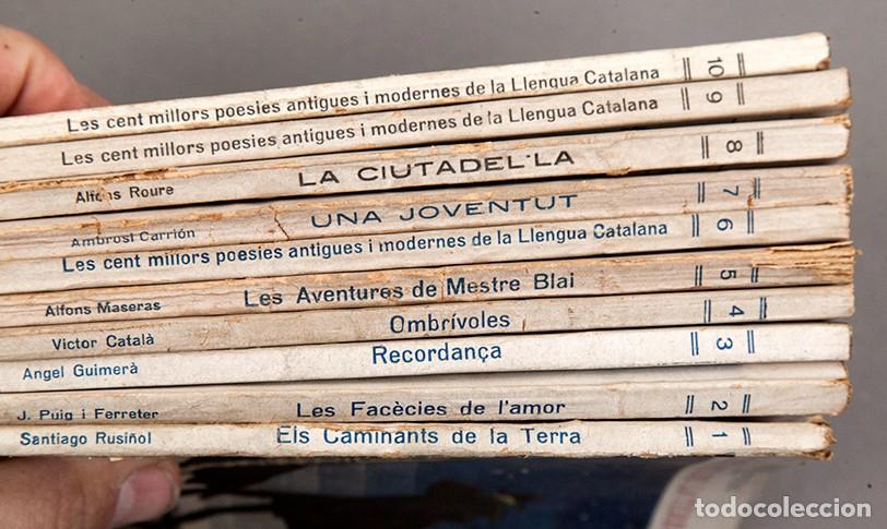 Libros antiguos: BIBLIOTECA NOVA - N&Uacute;MEROS DEL 1 AL 10 - Foto 3