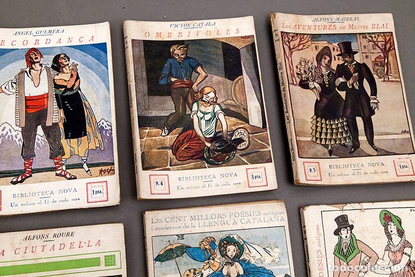 Libros antiguos: BIBLIOTECA NOVA - N&Uacute;MEROS DEL 1 AL 10 - Foto 5