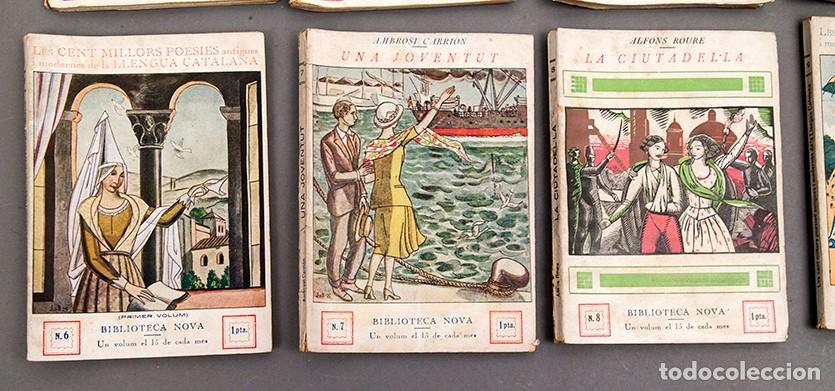 Libros antiguos: BIBLIOTECA NOVA - N&Uacute;MEROS DEL 1 AL 10 - Foto 6