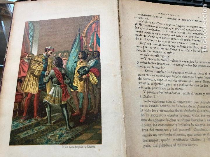Libros antiguos: el heroe y el cesar, tomo 2, 1886 - Foto 5