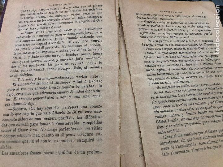 Libros antiguos: el heroe y el cesar, tomo 2, 1886 - Foto 6