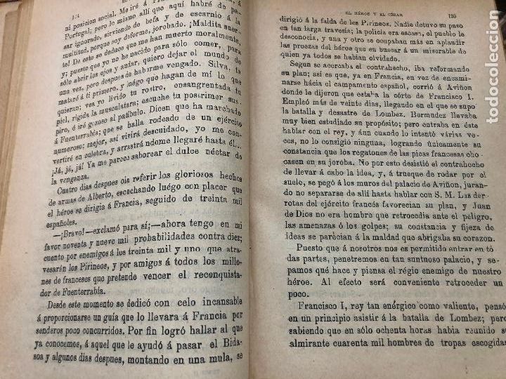 Libros antiguos: el heroe y el cesar, tomo 2, 1886 - Foto 7