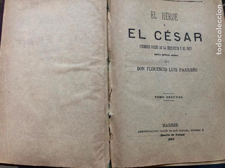 Libros antiguos: el heroe y el cesar, tomo 2, 1886 - Foto 10