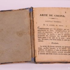 Libros antiguos: ANTIGUO LIBRITO ARTE DE COCINA - VARIEDAD RECETAS COMIDAS - PEQUEÑO RECETARIO - 180 PAGINAS. Lote 403228379