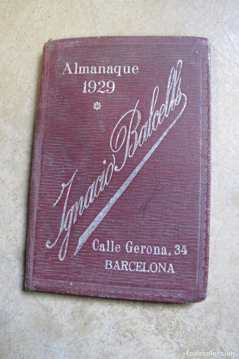 Libros antiguos: ALMANAQUE 1929 IGNACIO BALCELLS - Foto 1