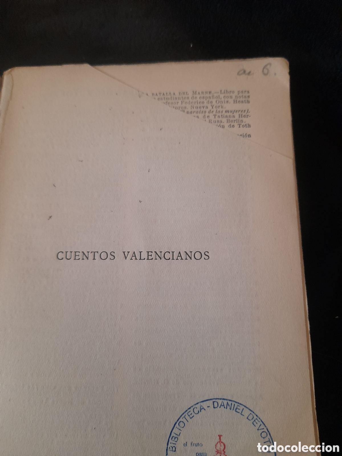 Libros antiguos: Cuentos Valencianos, Editorial Prometeo - Foto 4