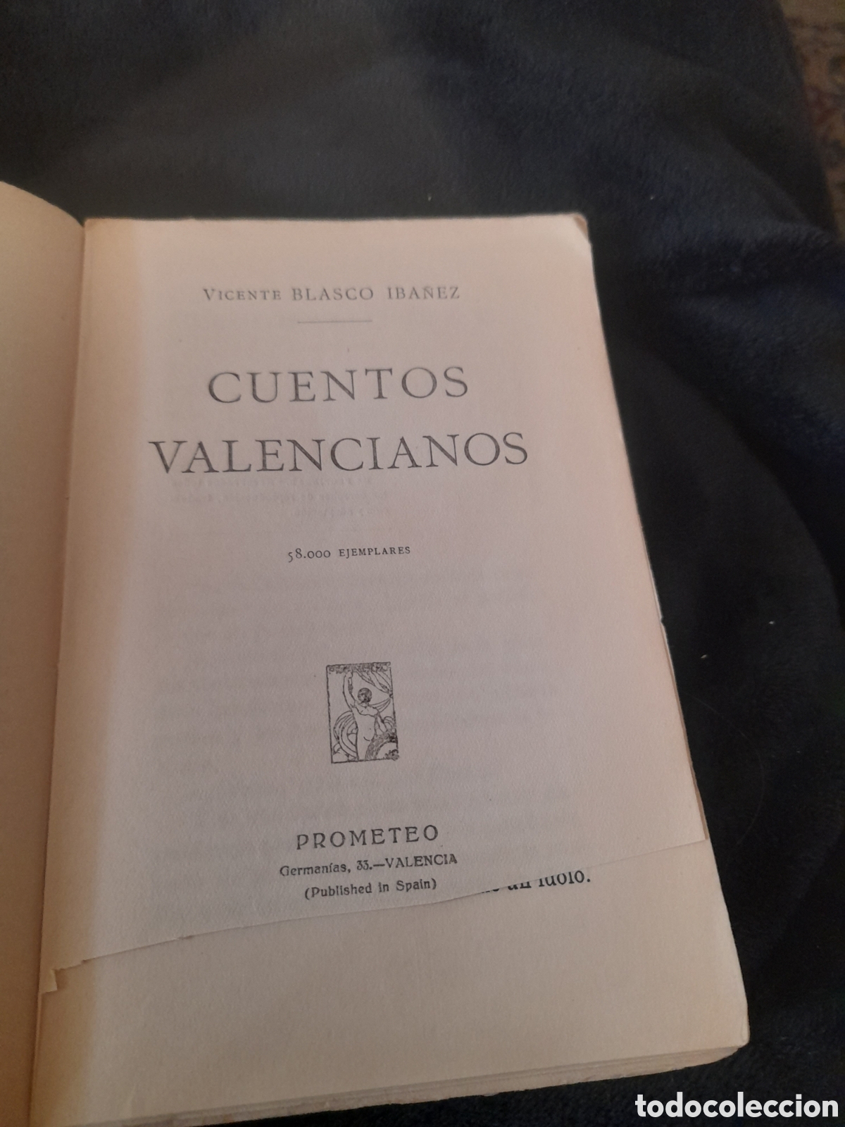 Libros antiguos: Cuentos Valencianos, Editorial Prometeo - Foto 5