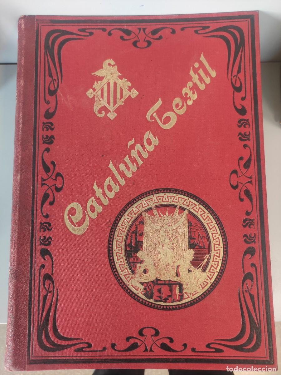 Libros antiguos: Tomo XXVII Catalu&ntilde;a textil , 1933 - Foto 1