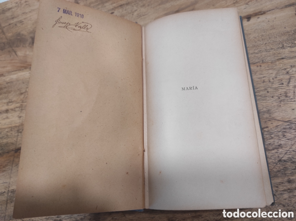 Libros antiguos: Maria. JORGE ISAACS. 1912 - Foto 6