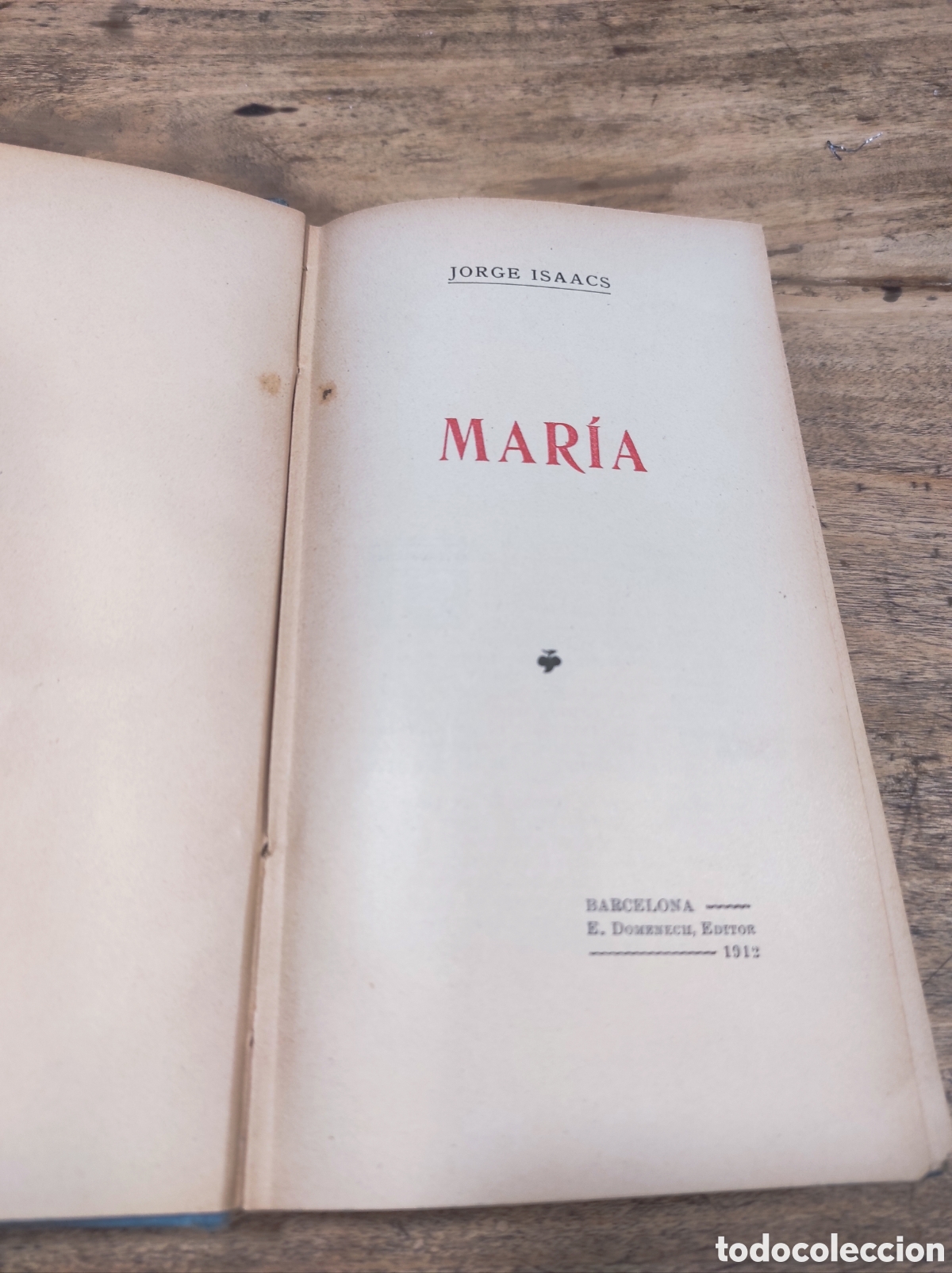 Libros antiguos: Maria. JORGE ISAACS. 1912 - Foto 7