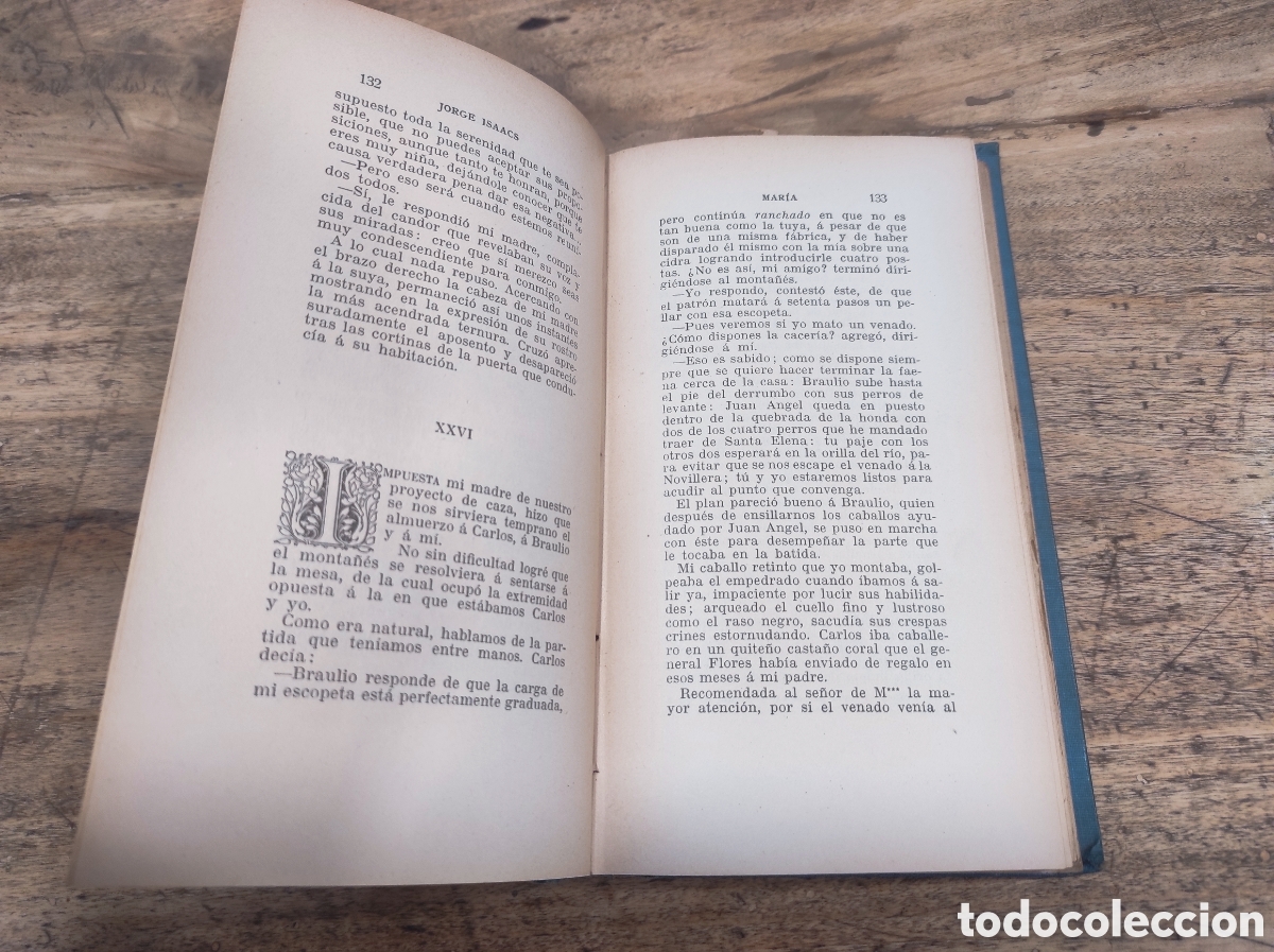Libros antiguos: Maria. JORGE ISAACS. 1912 - Foto 8
