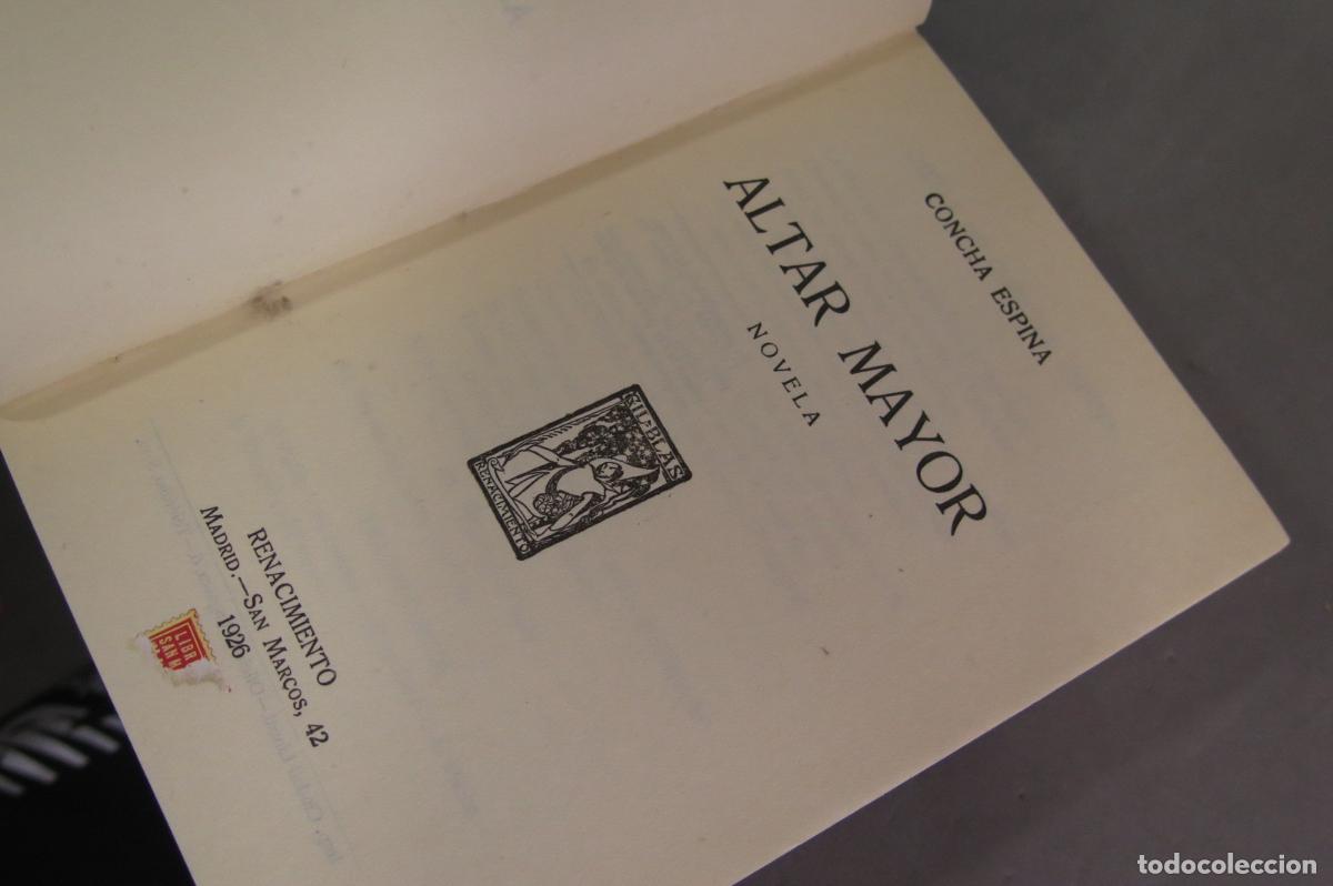 Libros antiguos: 1926. ALTAR MAYOR. ESPINA - Foto 2