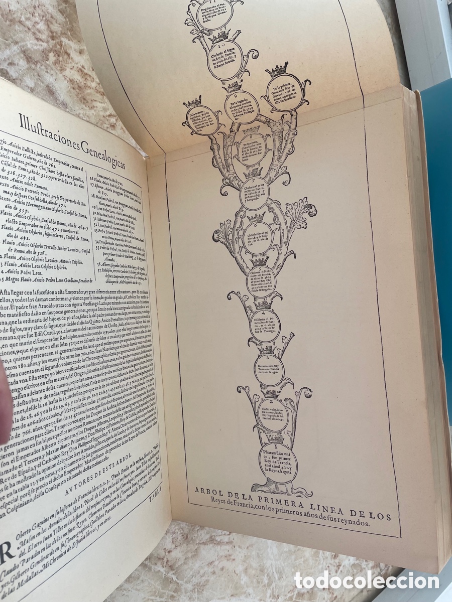 Libros antiguos: Genealog&iacute;as de los Cat&oacute;licos Reyes de las Espa&ntilde;as - Foto 5