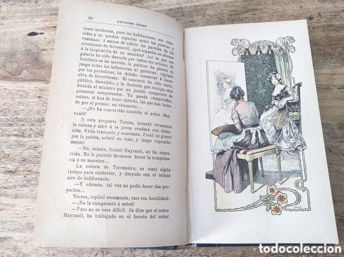 Libros antiguos: El Crep&uacute;sculo. GEORGES OHNET. 1901 - Foto 8