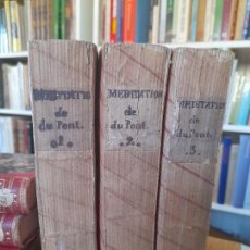 Libros antiguos: RARO. NOUVEL ABRÉGÉ DES MÉDITATIONS DU PÈRE LOUIS DUPONT OU L'ART DE MÉDITER, PARIS, 1786. L37