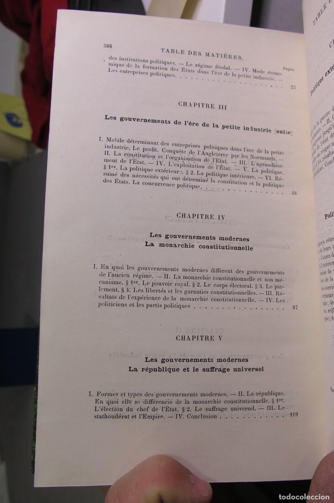 Libros antiguos: L&acute;EVOLUTION POLITIQUE ET LA REVOLUTION. M.G. DE MOLINARI. 1884 - Foto 4