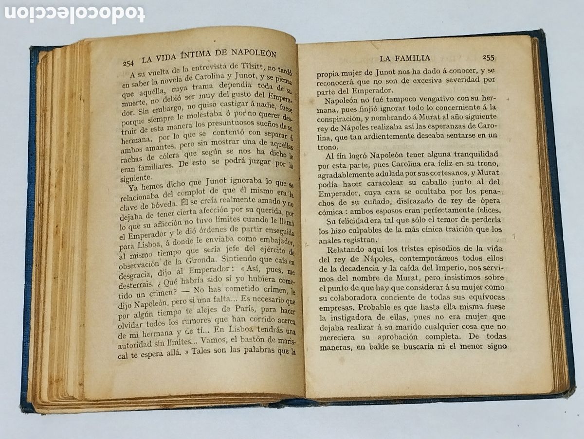 Libros antiguos: La vida &iacute;ntima de Napole&oacute;n &ndash; Arthur L&eacute;vy - Foto 7