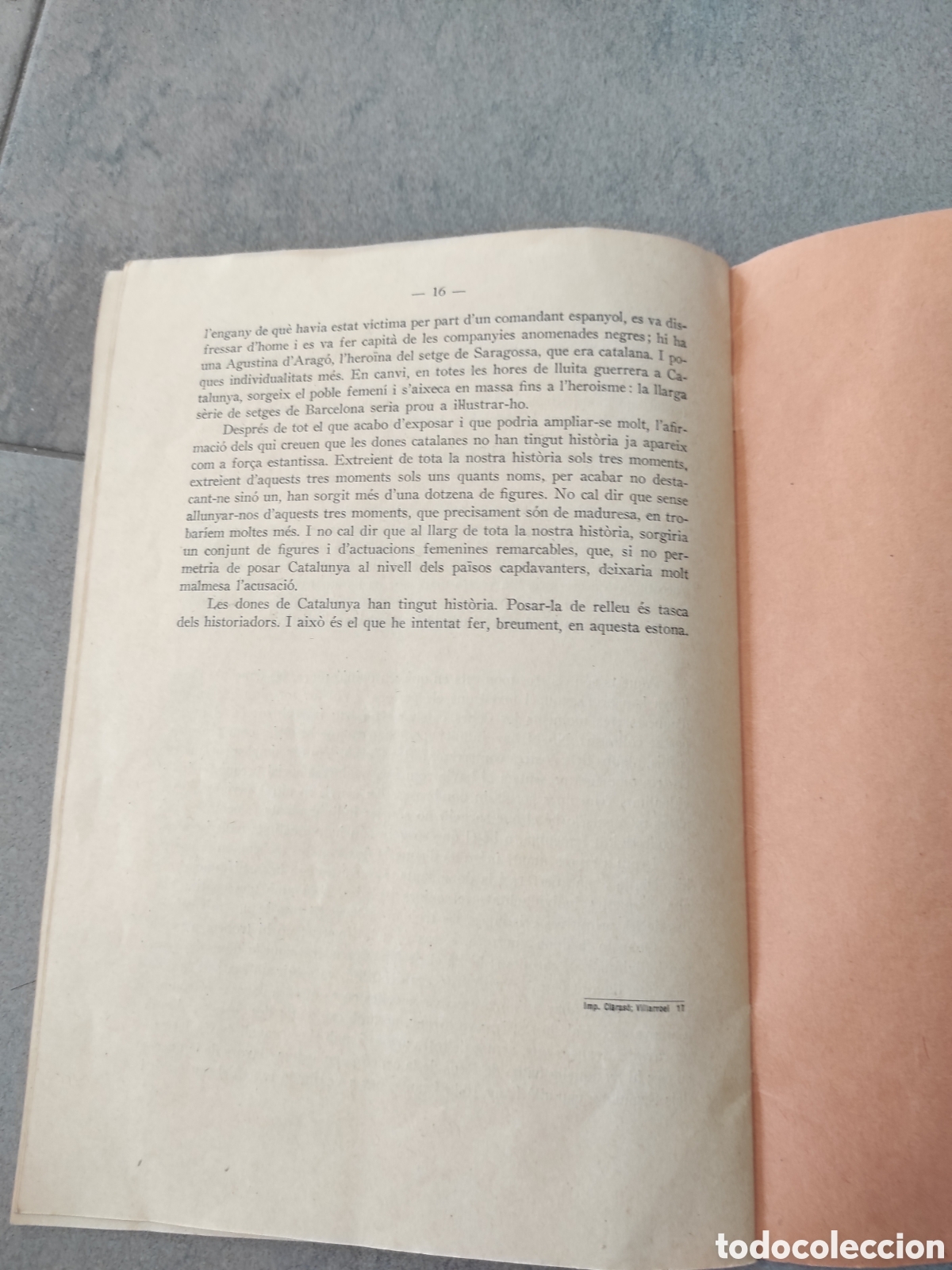 Libros antiguos: Les dones en la nostra Hist&ograve;ria - Foto 3
