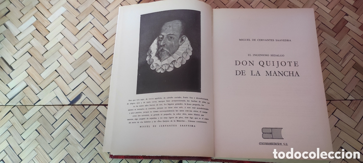 Libros antiguos: Don Quijote de la Mancha . Cervantes 1990 - Foto 3