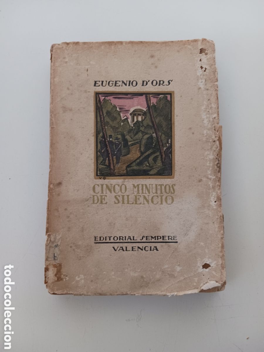Libros antiguos: Cinco minutos de silencio, Eugenio dOrs, 1925 - Foto 1