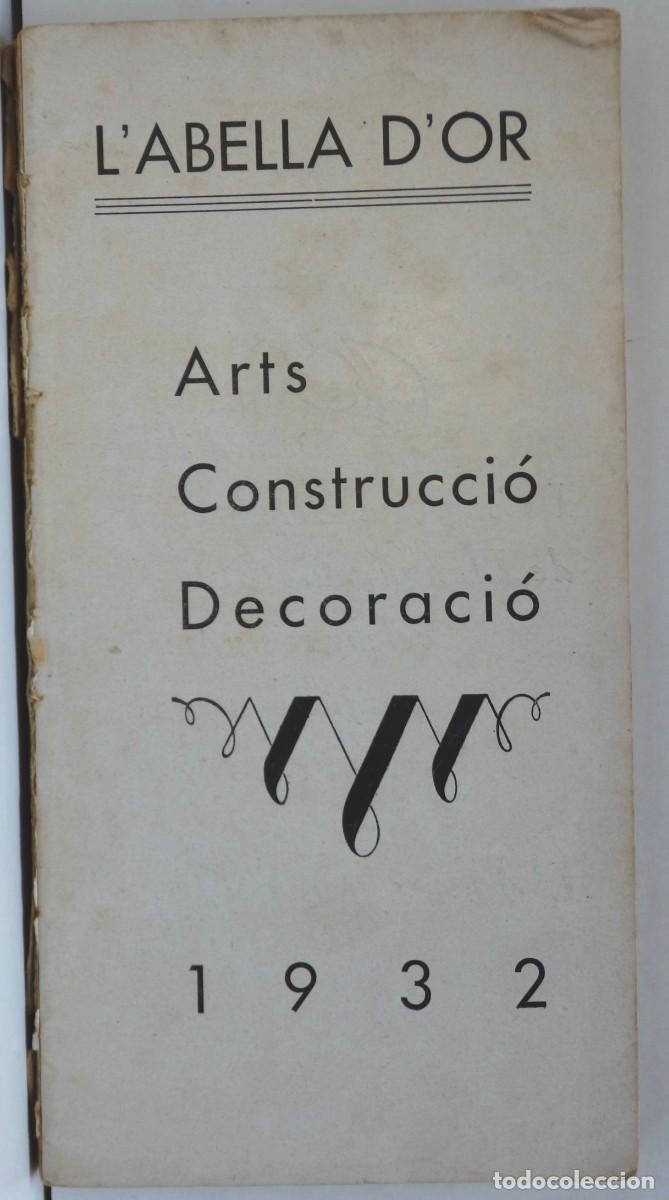 Libros antiguos: L&rsquo;Abella d&rsquo;Or. Arts, construcci&oacute;, decoraci&oacute;. - Foto 1