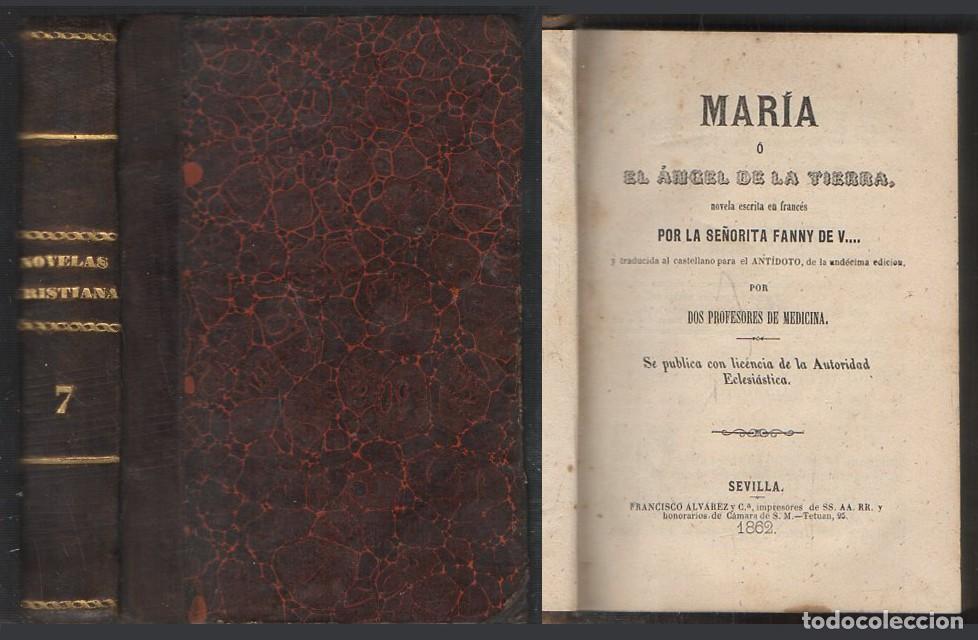 Antiquarische B&uuml;cher: MARIA O EL ANGEL DE LA TIERRA - FANNY DE V&hellip;. - A-NOV-1672