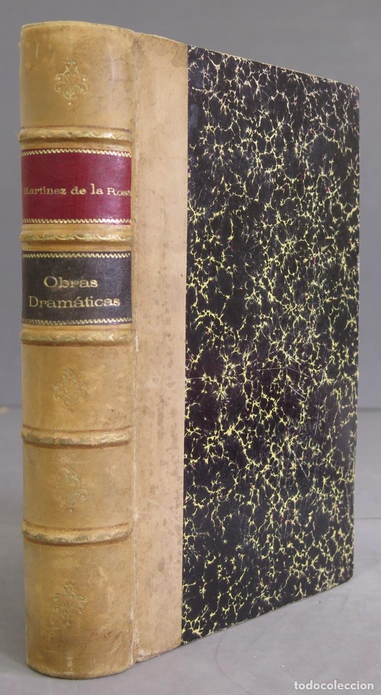 Libros antiguos: Obras dram&aacute;ticas de F. Martinez de la Rosa. 1884 - Foto 1