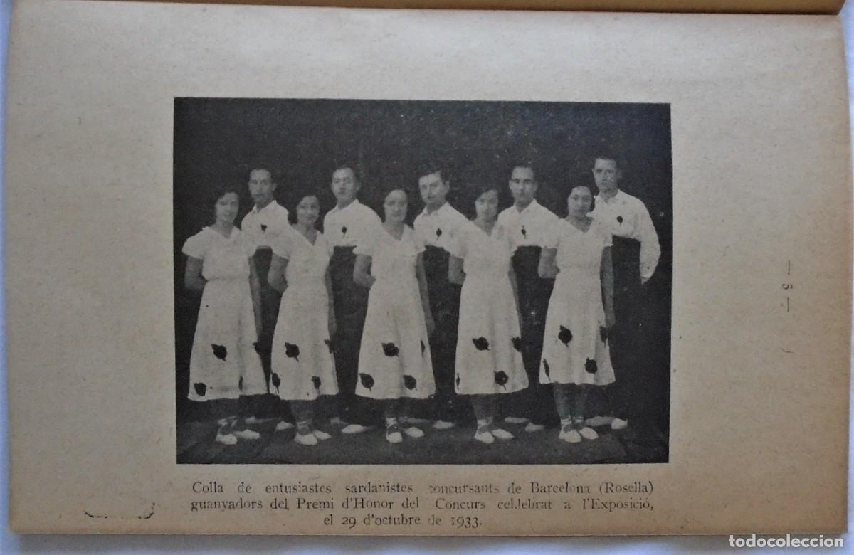 Libros antiguos: OPUSCLE PER APENDRE A BALLAR SARDANES. - Foto 5
